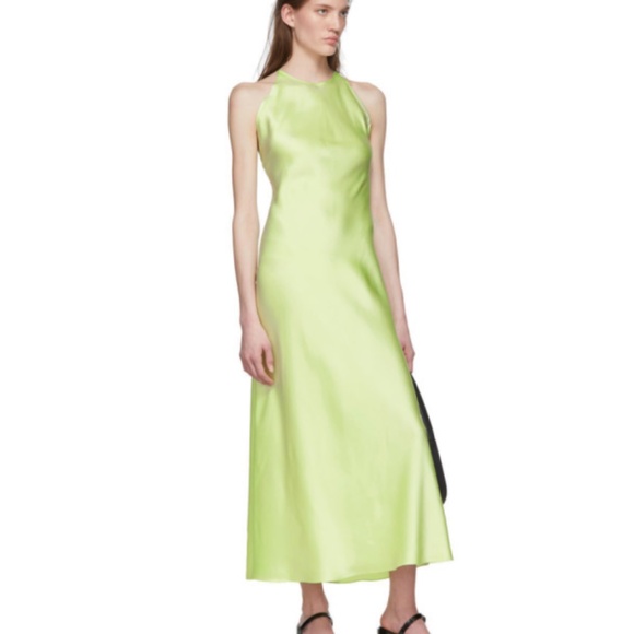 🎉🥂3 X's HP🥂🎉 ROSETTA GETTY BIAS CUT SLIP DRESS - Picture 7 of 16